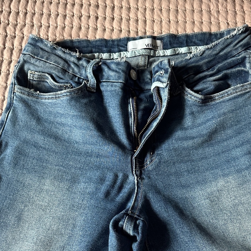 Vero Moda High Rise Denim Jeans - Blue